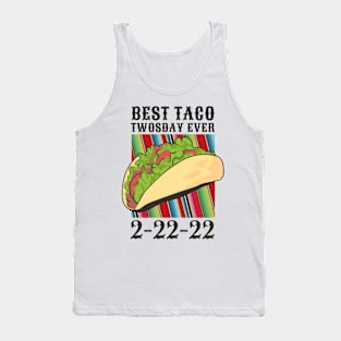 Best Taco Twosday Ever T Tank Top